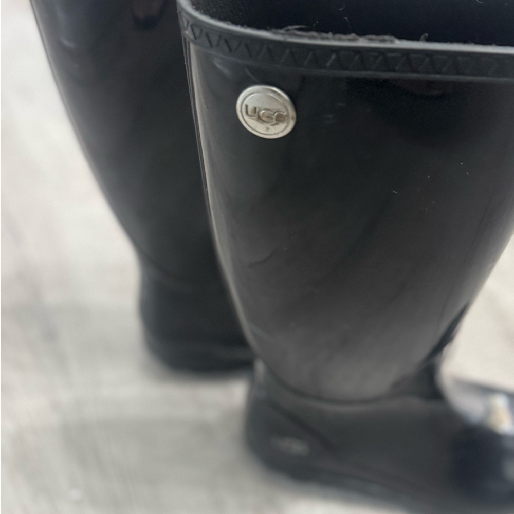 UGG Black Women's Winter & Rain Boots - Picture 3 of 13